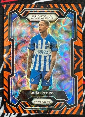 2023-24 Panini Prizm EPL BRIGHTON & HOVE JOAO PEDRO TIGER SSP