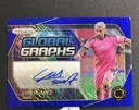 2025 Panini World Club Prizm Inter Miami LUIS SUAREZ FOTL BLUE SHIMMMER AUTO