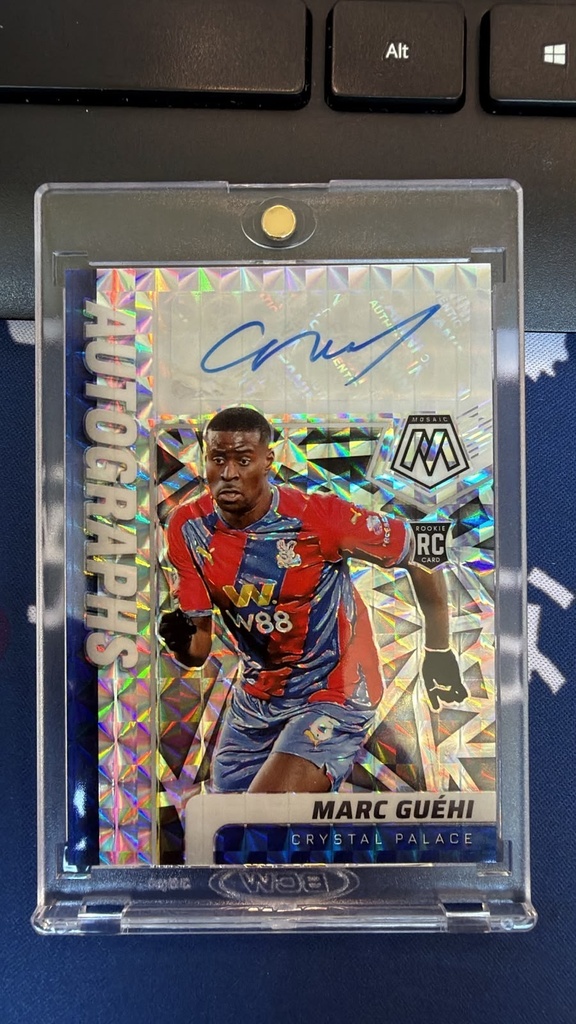2021-22 Panini MOSAIC EPL CRYSTAL PALACE MARC GUEHI ROOKIE RC AUTO Man City