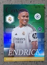 2024-25 Topps Knockout UEFA Real Madrid ROOKIE RC ENDRICK /25 BRAZIL