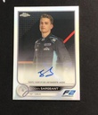 2022 Topps Chrome F 1 LOGAN SARGEANT F2 Carlin  Autograph Card