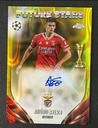 2023-24 TOPPS Chrome UEFA BENFICA ANTONIO SILVA GOLD LAVA AUTO