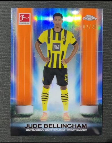 2023-24 Topps CHROME  BUNDESLIGA JUDE BELLINGHAM DORTMUND REAL MADRID/25