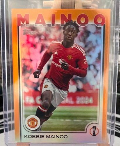 [TC06039] 2024-25 TOPPS UCC MANCHESTER UNITED KOBBIE MAINOO ORANGE 19/25