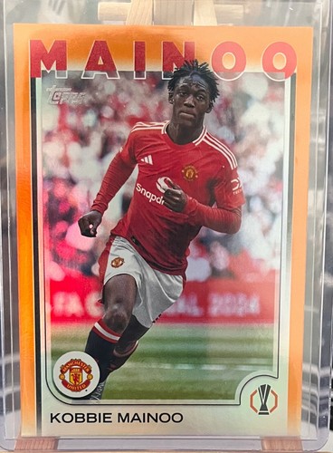 [TC06038] 2024-25 TOPPS UCC MANCHESTER UNITED KOBBIE MAINOO ORANGE 5/25