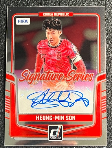 [TC06116] 2024-25 Panini Donruss Soccer KOREA Heung-Min Son Autograph Tottenham Hotspur