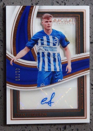 [TC06176] 2023-24 Panini Immaculate Soccer Brighton & Hove Evan Ferguson Autograph /99