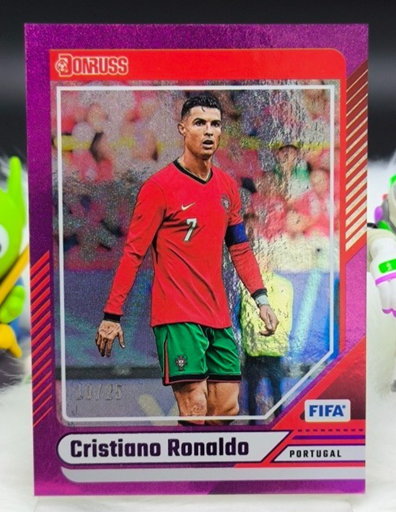 [TC05523] 2024 Panini SELECT FIFA Soccer PORTUGAL CRISTIANO RONALDO CR7 BLUE TERRACE SP