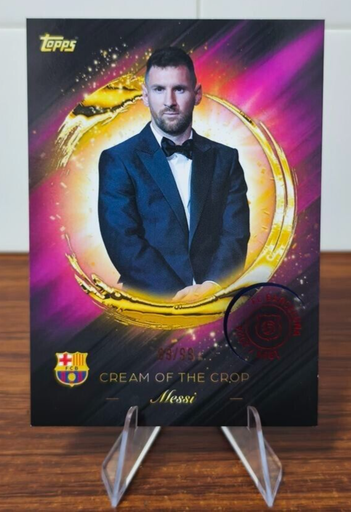 [TC06234] 2024-25 Topps 125th Anniv. Barcelona LIONEL MESSI Cream of the Crop /99