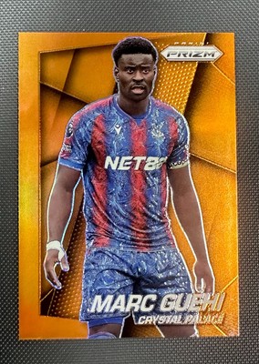 [TC06317] 2024-25 Panini Prizm Crystal Palace Marc Guéhi Orange /25