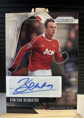 [TC06678] 2024-25 Panini Prizm EPL Manchester United Legend Dimitar Berbatov Autograph