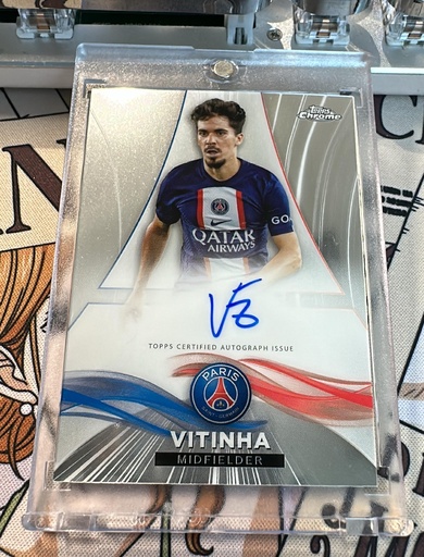 [TC03847] 2022-23 Topps Chrome PSG VITINHA On Card Autograph /99 Best Midfielder
