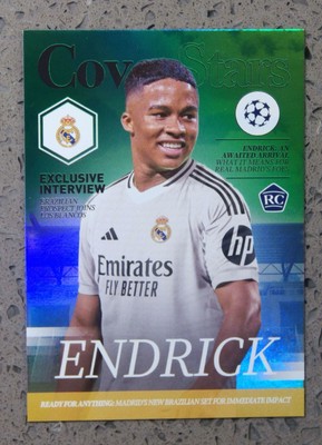 [TC06266] 2024-25 Topps Knockout UEFA Real Madrid ROOKIE RC ENDRICK /25 BRAZIL