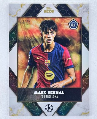 [TC06258] 2023-24 Topps DECO UEFA FC BARCELONA MARC BERNAL ROOKIE RC / 75
