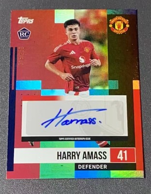 [TC06211] 2023-24 TOPPS CHROME UCC UEFA JADE MANCHESTER UTD RASMUS HOJLUND BLACK 1/10