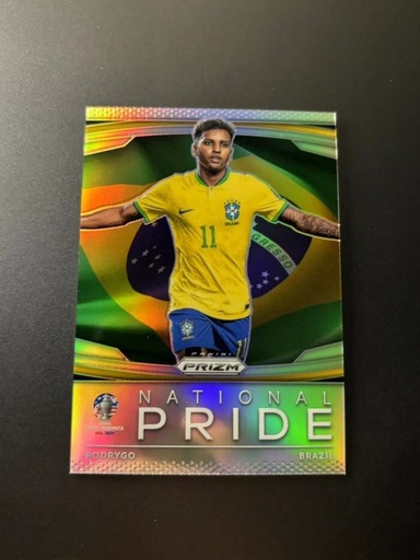 [TC05122] 2024 Panini Copa America Prizm BRAZIL RODRYGO CASE HIT SSP NATIONAL PRIDE REALM