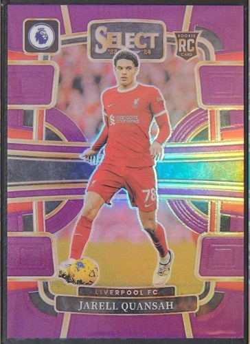 [TC05090] 2023-24 Panini EPL Select JARELL QUANSAH ROOKIE RC PURPLE  /149 Liverpool