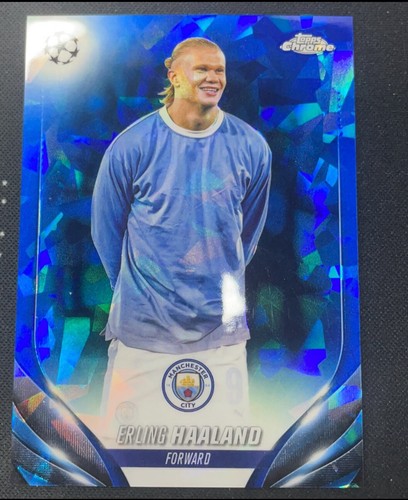 [TC05375] 2023-24 TOPPS Chrome Sapphire MANCHESTER CITY ERLING HAALAND VARIATION SP