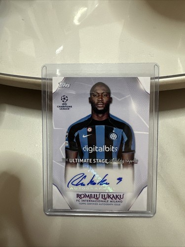 [TC04616] 2022-23 TOPPS UCC UEFA ROMELU LUKAKU ULTIMATE STAGE AUTOGRAPH