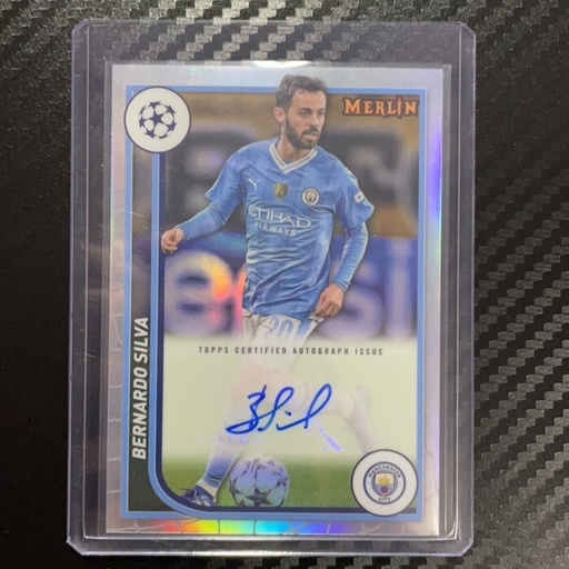 [TC05570] 2023-24 Topps Merlin UEFA MANCHESTER CITY BERNARDO SILVA Auto