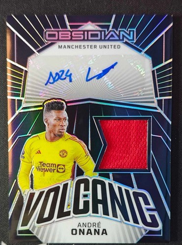 [TC05705] 2023-24 PANINI OBSIDIAN SOCCER UEFA MANCHESTER UNITED ANDRE Onana AUTO /199