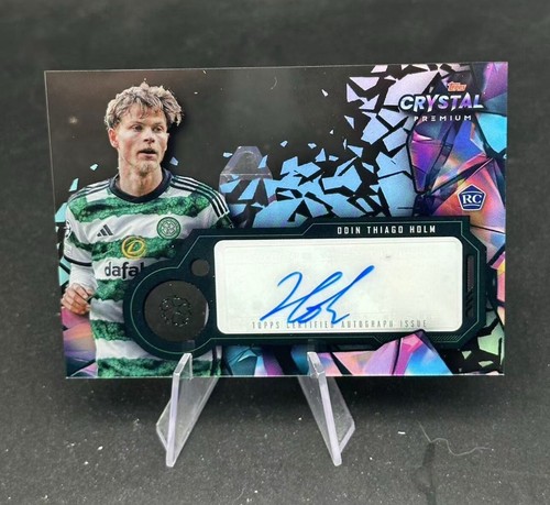 [TC05820] 2023-24 Topps Crystal Premium UEFA Celtic ODIN THIAGO HOLM AUTO